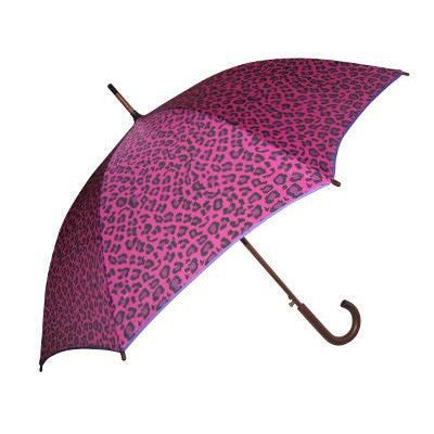 Fashion Pink Leopard Umbrella