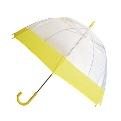 bubble umbrella - colored trim dome